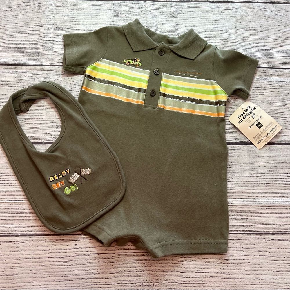 Vintage Matching Set Baby Boy 3-6 New with tags